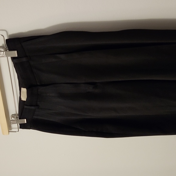 Wilfred black shiny pleated trouser pockets size 2 - Picture 4 of 8